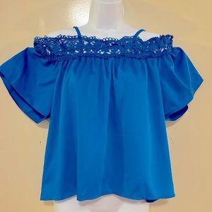 Open Shoulder Blouse